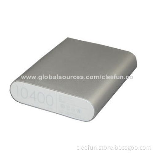 10,400mAh High-capacity Power Bank for Tablet PC, Smartphone